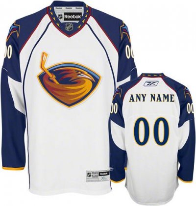Jerseys Factory Cheap Thrashers Personalized Authentic White NHL