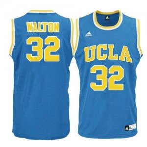 Jerseys Factory Cheap Bruins #32 Bill Walton Blue Basketball Emb