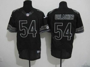 Jerseys Factory Cheap Nike Bears #54 Brian Urlacher Black Shadow