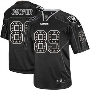 Jerseys Factory Cheap Nike Raiders #89 Amari Cooper New Lights O