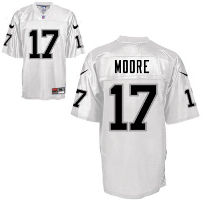 Jerseys Factory Cheap Nike Raiders #17 Denarius Moore White Stit