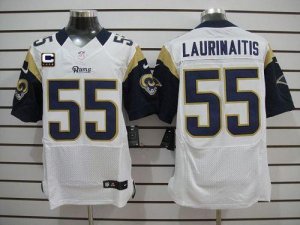Jerseys Factory Cheap Nike Rams #55 James Laurinaitis White With