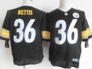 Jerseys Factory Cheap Nike Steelers #36 Jerome Bettis Black Team