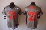 Jerseys Factory Cheap Nike 49ers #21 Frank Gore Grey Shadow With