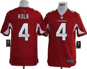 Jerseys Factory Cheap Nike Cardinals #4 Kevin Kolb Red Team Colo
