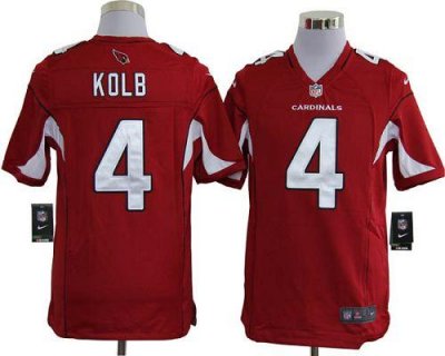 Jerseys Factory Cheap Nike Cardinals #4 Kevin Kolb Red Team Colo