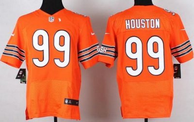 Jerseys Factory Cheap Nike Bears #99 Lamarr Houston Orange Alter