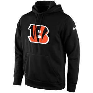 Jerseys Factory Cheap Men's Cincinnati Bengals Nike Black KO Log