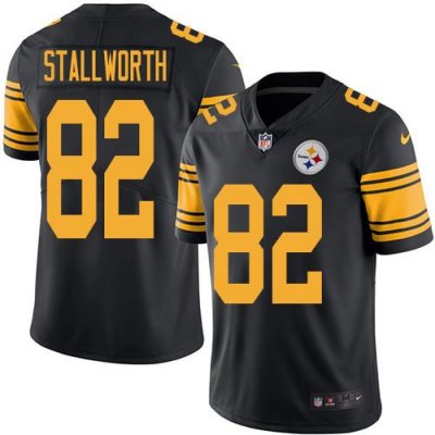 Jerseys Factory Cheap Nike Steelers #82 John Stallworth Black Me