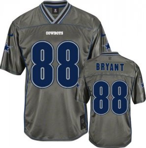 Jerseys Factory Cheap Nike Cowboys #88 Dez Bryant Grey Men's Sti
