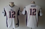 Jerseys Factory Cheap Nike Patriots #12 Tom Brady White Youth NF
