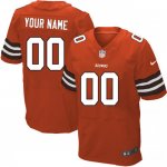 Jerseys Factory Cheap Nike Cleveland Browns Customized Orange Em