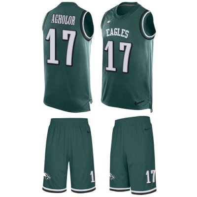 Jerseys Factory Cheap Nike Eagles #17 Nelson Agholor Midnight Gr