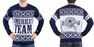 Jerseys Factory Cheap Nike Cowboys Men's Ugly Sweater