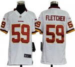 Jerseys Factory Cheap Nike Redskins #59 London Fletcher White Yo