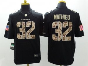 Jerseys Factory Cheap Nike Cardinals #32 Tyrann Mathieu Black Me