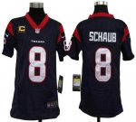 Jerseys Factory Cheap Nike Texans #8 Matt Schaub Navy Blue Team