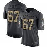 Jerseys Factory Cheap Nike Panthers #67 Ryan Kalil Black Men's S