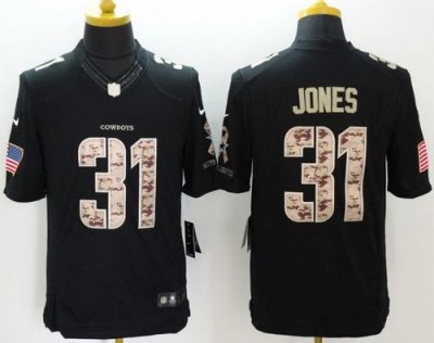 Jerseys Factory Cheap Nike Cowboys #31 Byron Jones Black Men's S