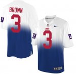 Jerseys Factory Cheap Nike Giants #3 Josh Brown Royal Blue/White