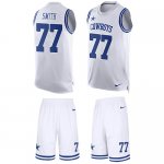 Jerseys Factory Cheap Nike Cowboys #77 Tyron Smith White Men's S