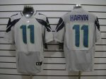 Jerseys Factory Cheap Nike Seahawks #11 Percy Harvin Grey Altern