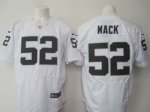 Jerseys Factory Cheap Nike Raiders #52 Khalil Mack White Men's S