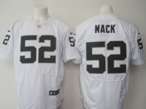 Jerseys Factory Cheap Nike Raiders #52 Khalil Mack White Men's S