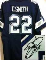 Jerseys Factory Cheap Nike Cowboys #22 Emmitt Smith Navy Blue Te