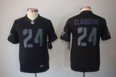 Jerseys Factory Cheap Nike Cowboys #24 Morris Claiborne Black Im