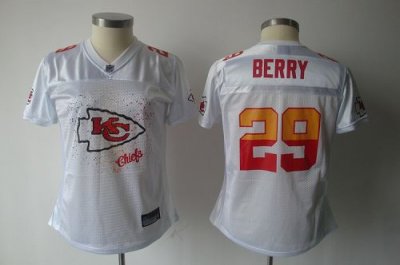 Jerseys Factory Cheap Chiefs #29 Eric Berry White 2011 Women's F