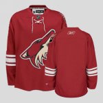 Jerseys Factory Cheap Coyotes Blank Embroidered Red NHL Jersey