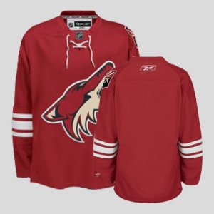 Jerseys Factory Cheap Coyotes Blank Embroidered Red NHL Jersey