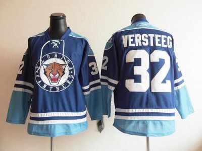 Jerseys Factory Cheap Panthers #32 Kris Versteeg Blue Third Embr