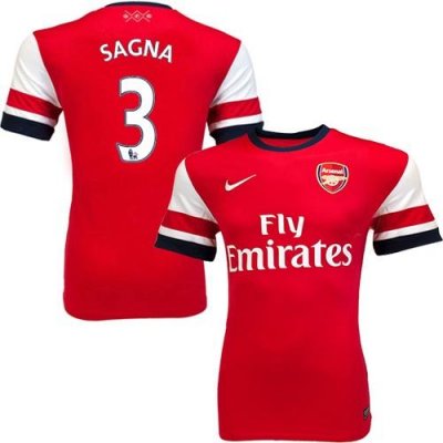 Jerseys Factory Cheap Women's Arsenal #3 Bacary Sagna Home Socce