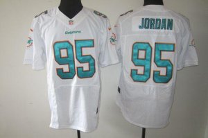 Jerseys Factory Cheap Nike Dolphins #95 Dion Jordan White Men's
