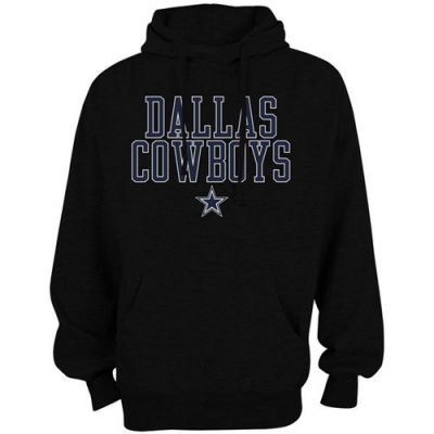Jerseys Factory Cheap Dallas Cowboys Bendire Pullover Hoodie Bla
