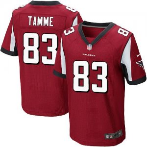 Jerseys Factory Cheap Nike Falcons #83 Jacob Tamme Red Team Colo