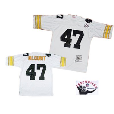 Jerseys Factory Cheap Mitchell and Ness Steelers #47 Mel Blount