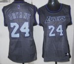 Jerseys Factory Cheap Lakers #24 Kobe Bryant Black Rhythm Fashio