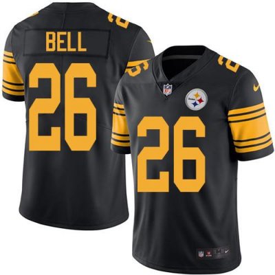 Jerseys Factory Cheap Nike Steelers #26 Le'Veon Bell Black Men's