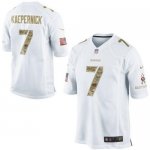 Jerseys Factory Cheap Nike 49ers #7 Colin Kaepernick White Men's