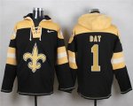 Jerseys Factory Cheap Nike Saints #1 Who Dat Black Player Pullov