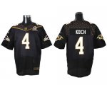 Jerseys Factory Cheap Nike Ravens #4 Sam Koch Black 2016 Pro Bow
