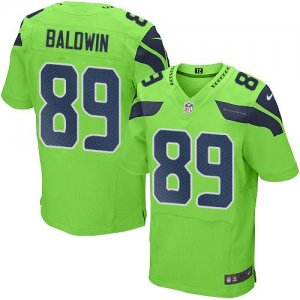 Jerseys Factory Cheap Nike Seahawks #89 Doug Baldwin Green Men's