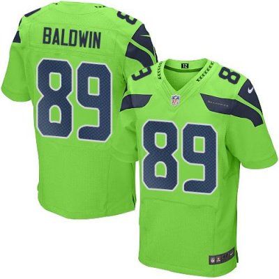Jerseys Factory Cheap Nike Seahawks #89 Doug Baldwin Green Men's