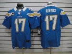 Jerseys Factory Cheap Nike Chargers #17 Philip Rivers Electric B