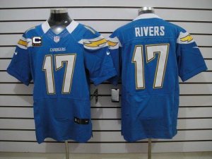 Jerseys Factory Cheap Nike Chargers #17 Philip Rivers Electric B