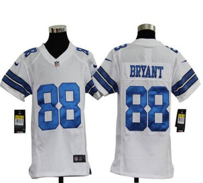 Jerseys Factory Cheap Nike Cowboys #88 Dez Bryant White Youth Em