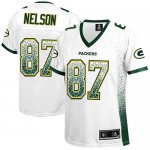 Jerseys Factory Cheap Nike Packers #87 Jordy Nelson White Women'